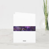 Leprechaun Luck der irischen Karte (Rückseite)