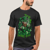 Leprechaun lucky dice casino St Patricks day T-Shirt (Vorderseite)