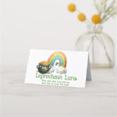 Leprechaun Lure, St Patricks Day Trap Bait Terminkarte (Vorderseite)
