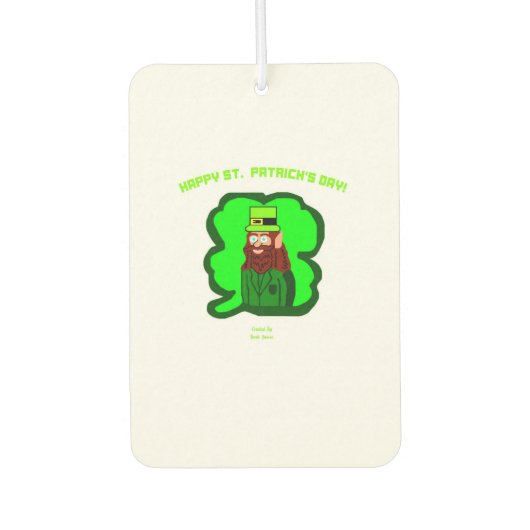 Leprechaun Magic Heart Air Freshener Autolufterfrischer (Vorderseite)