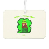 Leprechaun Magic Landscape Rectangle Air Freshener Autolufterfrischer (Rückseite)