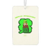 Leprechaun Magic Portrait Rectangle Air Freshener Autolufterfrischer (Rückseite)