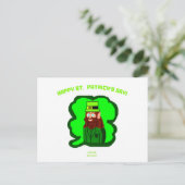 Leprechaun Magic Postcard Postkarte (Stehend Vorderseite)