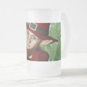 Leprechaun Mattglas Bierglas (VorderseiteRechts)