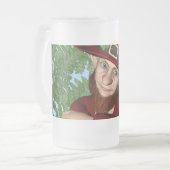 Leprechaun Mattglas Bierglas (Vorderseite Links)