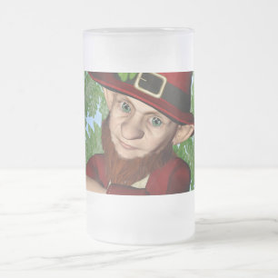 Leprechaun Mattglas Bierglas
