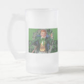 Leprechaun Mattglas Bierglas (Links)