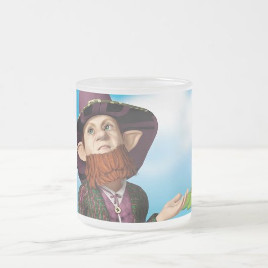 Leprechaun Mattglastasse (Mittel)
