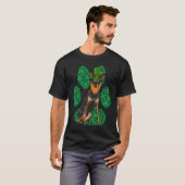 Leprechaun Miniature Pinscher St Patricks Day Sham T-Shirt (Vorne ganz)