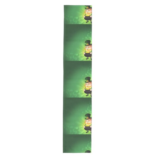 Leprechaun Mittelgroßer Tischläufer (Vorderseite)