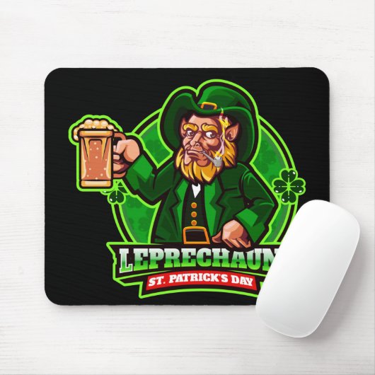 Leprechaun Mousepad (Mit Mouse)