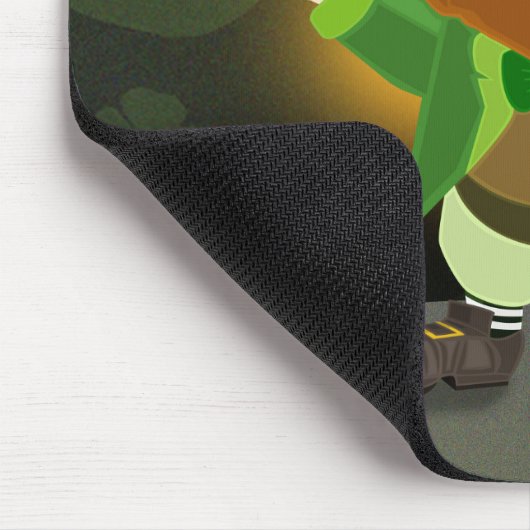 Leprechaun Mousepad (Ecke)
