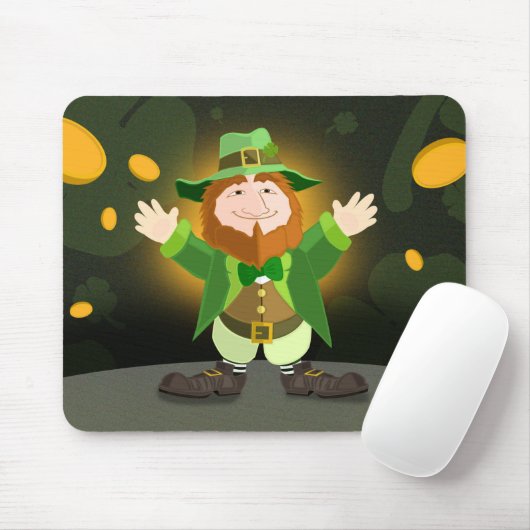 Leprechaun Mousepad (Mit Mouse)