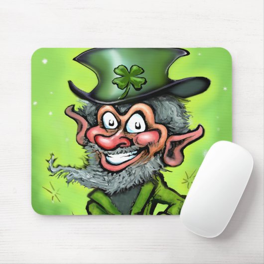 Leprechaun Mousepad (Mit Mouse)