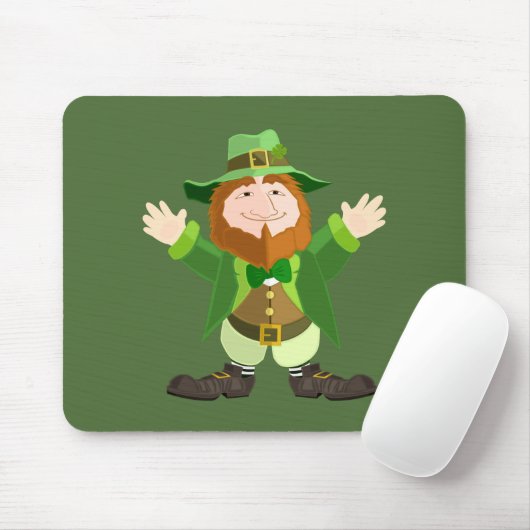 Leprechaun Mousepad (Mit Mouse)
