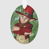 Leprechaun Ornament (Rückseite)