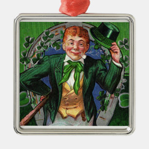 Leprechaun Ornament Aus Metall