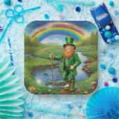 Leprechaun Pappteller (Party)