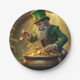 Leprechaun Pappteller