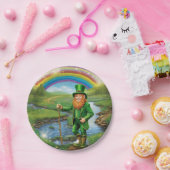 Leprechaun Pappteller (Party)
