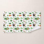 Leprechaun Pattern, Irland, St. Paddy's Handtuch (Handtuch)