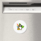 Leprechaun Penguin Magnet (In Situ (Geschirrspüler))