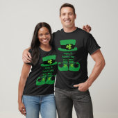Leprechaun Personalisiert St. Patricks Day Green T-Shirt (Unisex)