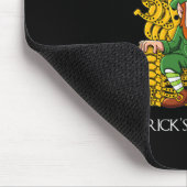 Leprechaun Pferdeschuh Throne St Patricks Day Boys Mousepad (Ecke)