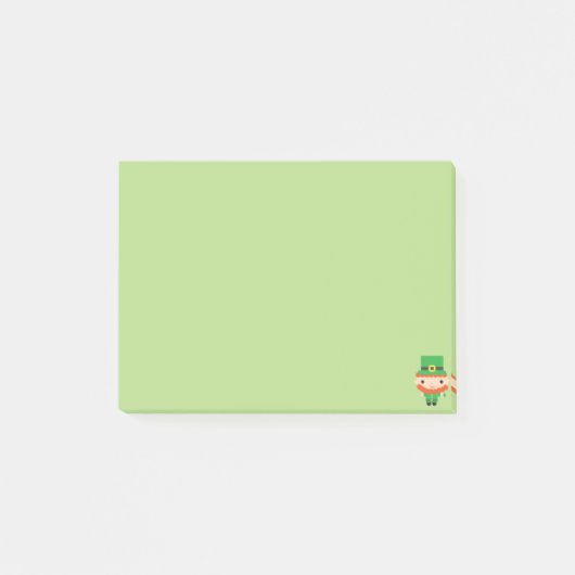 Leprechaun Post-it-Notes Post-it Klebezettel (Vorderseite)