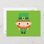 Leprechaun Postcard Postkarte (Vorne/Hinten)
