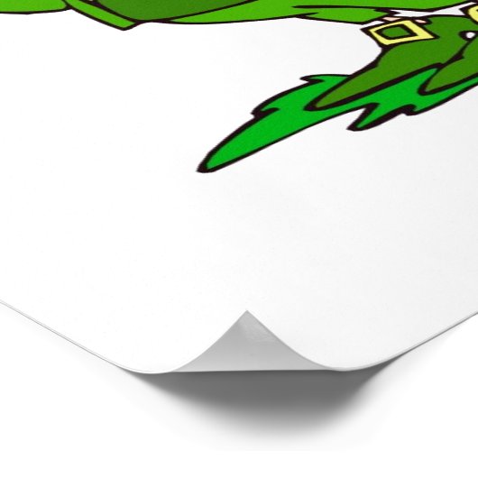 Leprechaun Poster (Ecke)