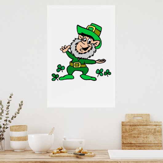 Leprechaun Poster (Küche)