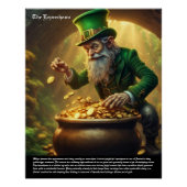 Leprechaun Poster (Vorderseite)