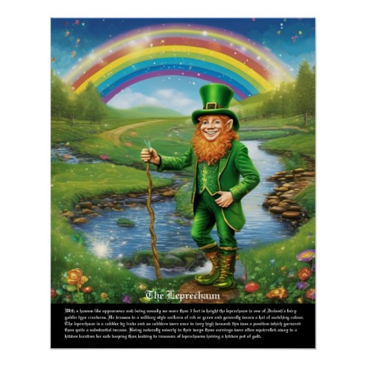Leprechaun Poster (Vorderseite)