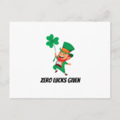 Leprechaun Postkarte (Vorderseite)