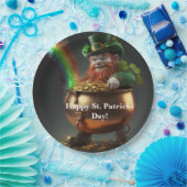 Leprechaun Pot Of Gold Paper Plates Pappteller (Party)