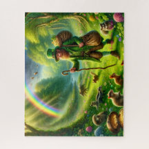 Leprechaun Pot of Gold Pursuit St Patrick's Day