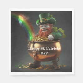Leprechaun Pot Of Gold  Serviette