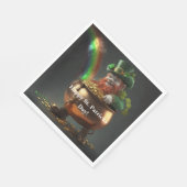 Leprechaun Pot Of Gold Serviette (Ecke)