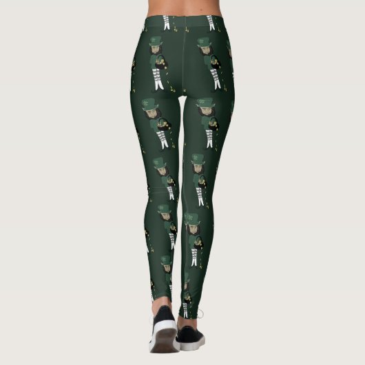 Leprechaun Print  Leggings (Rückseite)