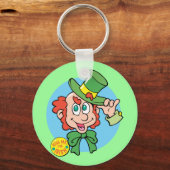 Leprechaun Schlüsselanhänger (Vorderseite)