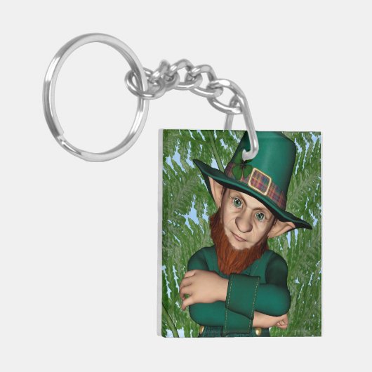 Leprechaun Schlüsselanhänger (Vorderseite links)