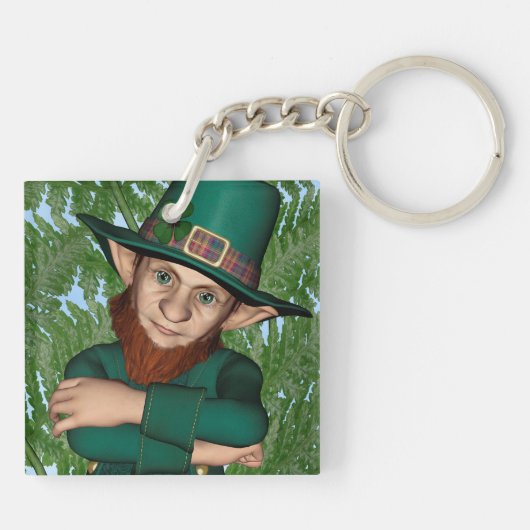 Leprechaun Schlüsselanhänger (Rückseite)