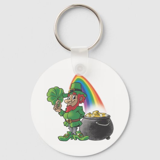Leprechaun Schlüsselanhänger (Vorderseite)
