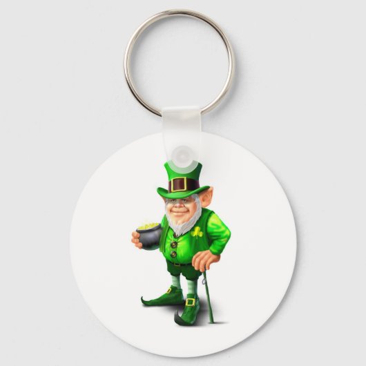 Leprechaun Schlüsselanhänger (Vorderseite)