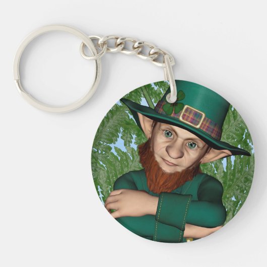 Leprechaun Schlüsselanhänger (Vorderseite)