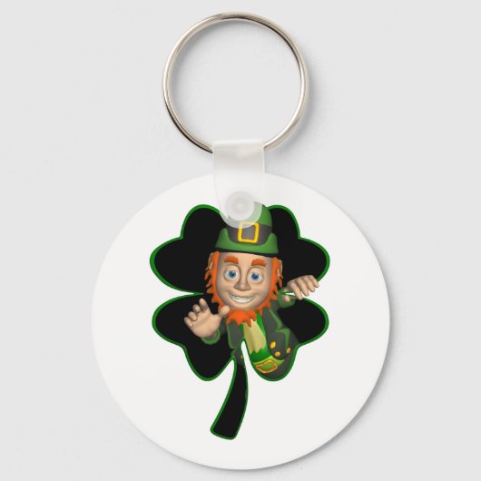 Leprechaun Schlüsselanhänger (Vorderseite)