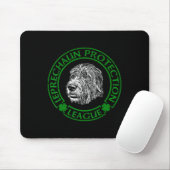 Leprechaun-Schutzliga Irischer Wolfshund Mousepad (Mit Mouse)