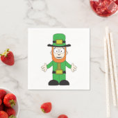 Leprechaun Serviette (Beispiel)