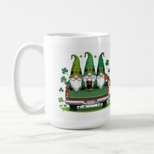 Leprechaun Shamrock irische Musik  Kaffeetasse